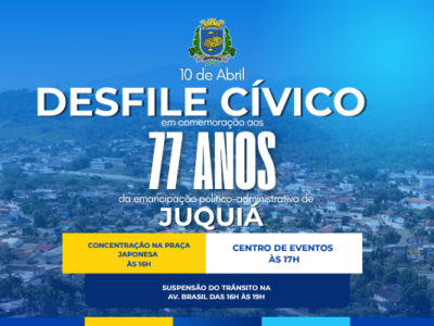 Aniversário de 77 anos de Juquiá