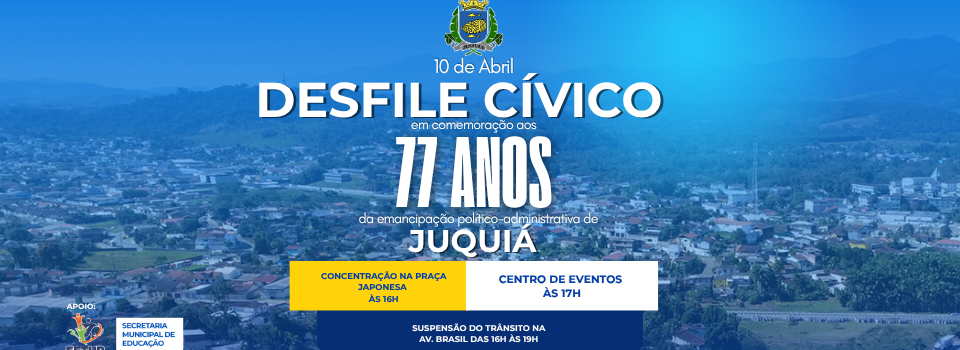 Aniversário de 77 anos de Juquiá